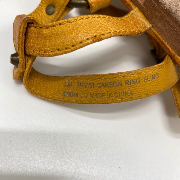 Frye Orange Carson Ring Sling Sandal - Picture 8 of 8